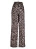 Reformation Animal Print Black Casual Pants Size 27 waist - photo 1