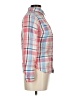 SO 100% Cotton Plaid Pink Long Sleeve Button-Down Shirt Size M - photo 4