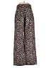 Reformation Animal Print Black Casual Pants Size 27 waist - photo 2