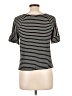 Max Studio Black Short Sleeve Top Size L - photo 2