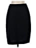 St. John Solid Black Formal Skirt Size 2 - photo 1
