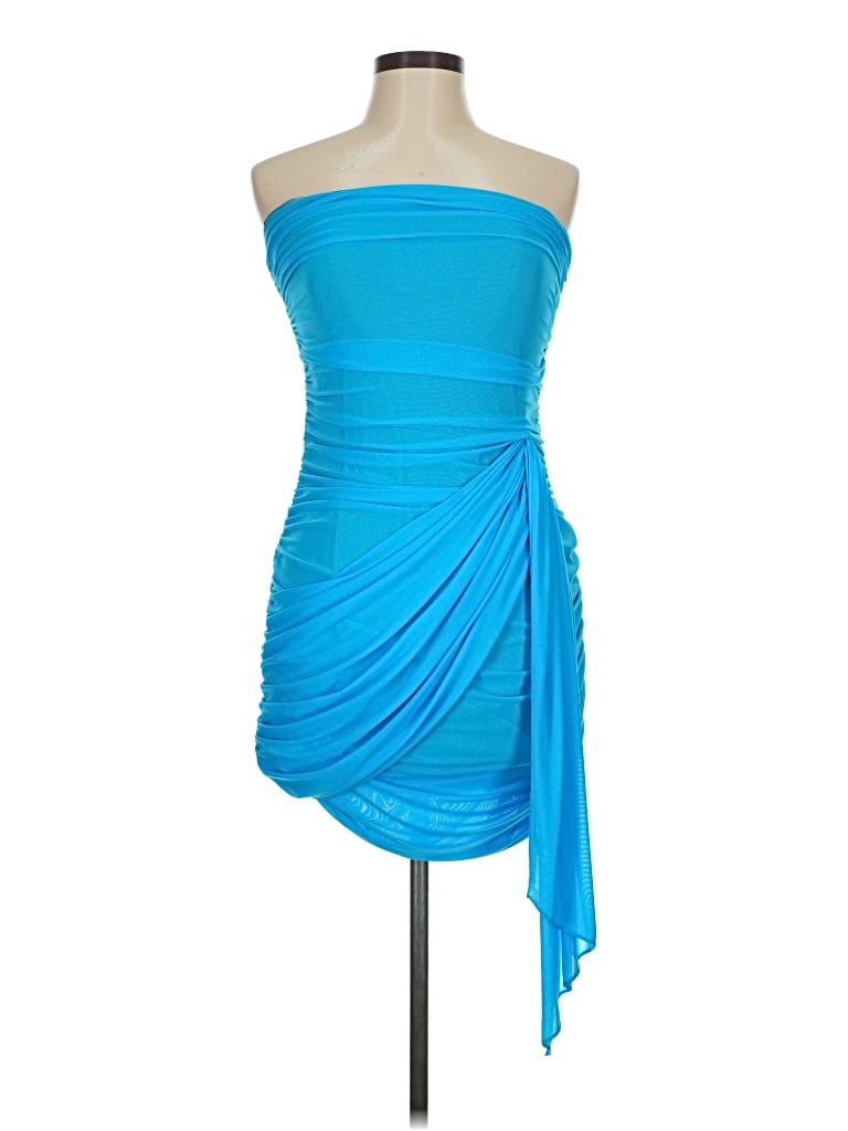 Pre-owned Amanda Uprichard Cocktail Dress In Blue
