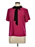 CeCe Pink Short Sleeve Blouse Size L - photo 1