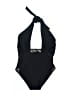 Windsor Solid Black One Piece Swimsuit Size L - photo 1