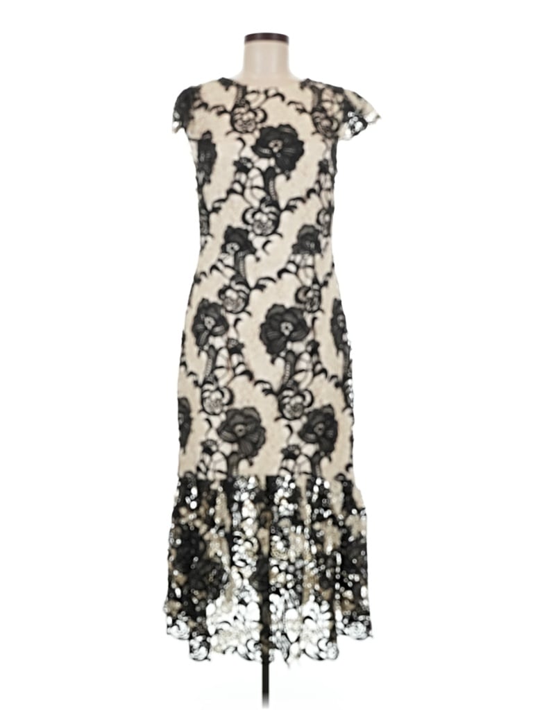Pre-owned Antonio Melani Cocktail Dress In Ivory