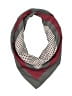 Unbranded Houndstooth Burgundy Scarf One size - photo 1