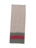 Unbranded Houndstooth Burgundy Scarf One size - photo 2