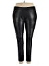 Soft Surroundings Metallic Black Leggings Size 2X - photo 1