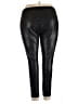 Soft Surroundings Metallic Black Leggings Size 2X - photo 2