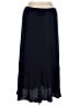 Talbots 100% Rayon Solid Blue Casual Skirt Size XL - photo 1