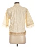 Unbranded Ivory 3/4 Sleeve Blouse Size L - photo 2