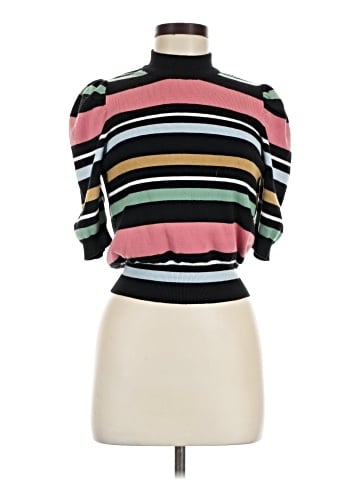 BCBGeneration Short Sleeve Turtleneck (view 1)