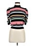 BCBGeneration Pink Short Sleeve Turtleneck Size M - photo 1