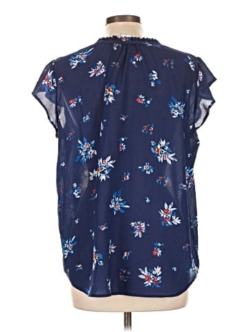 Liz Claiborne Short Sleeve Blouse (view 2)