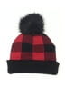 Unbranded 100% Acrylic Plaid Red Beanie Size ONE SIZE - photo 1