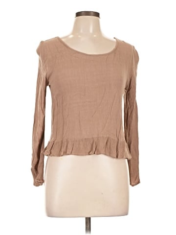 Full Tilt Long Sleeve Blouse (view 1)