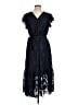 Unbranded 100% Polyester Blue Cocktail Dress Size L - photo 1