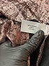 Lane Bryant 100% Polyester Metallic Silver 3/4 Sleeve Blouse Size 18 - 20 Plus - photo 8