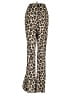 Zara Animal Print Gold Casual Pants Size S - photo 1