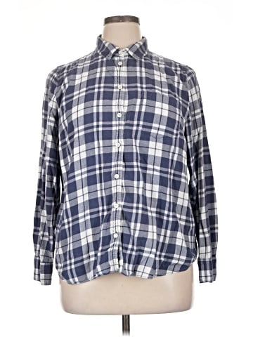 J.Crew Mercantile Long Sleeve Button-Down Shirt (view 1)