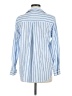 Grayson 100% Cotton Stripes Blue Long Sleeve Button-Down Shirt Size Med (3) - photo 2