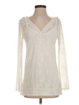 White House Black Market Long Sleeve Blouse (view 1)