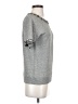 J.Crew Tweed Gray Short Sleeve T-Shirt Size S - photo 4