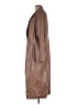 Avec Les Filles 100% Polyurethane Brown Trenchcoat Size M (estimated) - photo 5