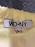 WD.NY 100% Polyester Yellow Formal Skirt Size L - photo 4