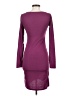 Leith Solid Purple Casual Dress Size S - photo 2