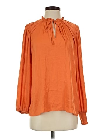 Maison d' Amelie Long Sleeve Blouse (view 1)