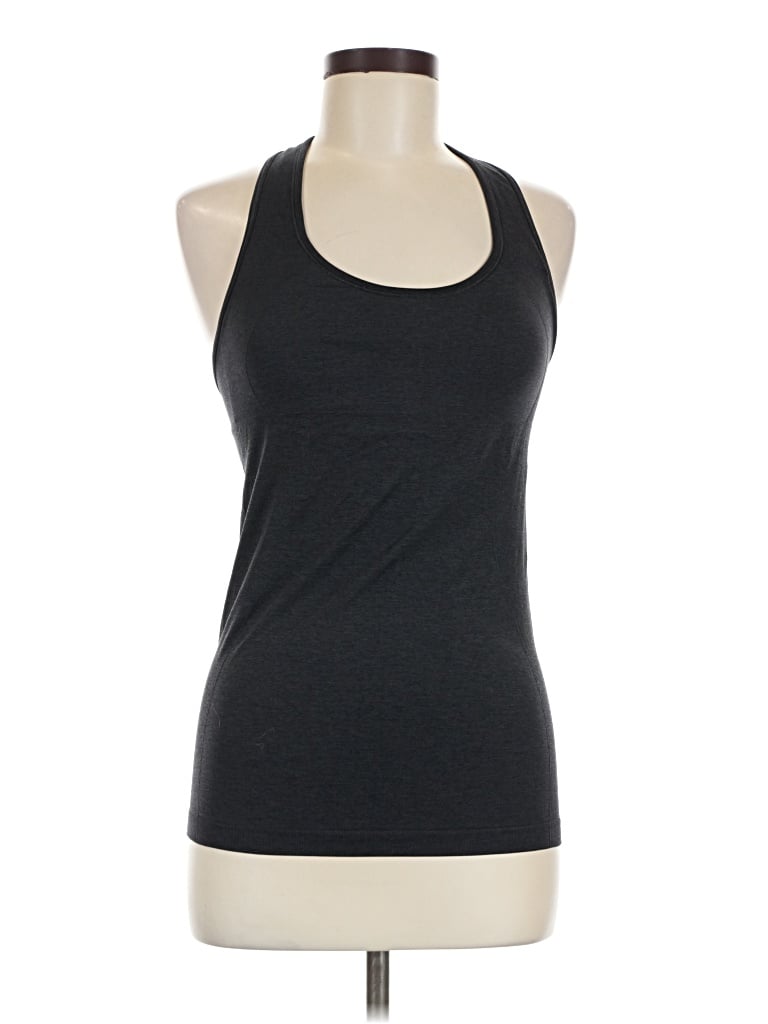 Pre-owned Lululemon Athletica Active Tank Top In Black
