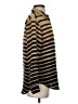 J. McLaughlin 100% Silk Stripes Gold Long Sleeve Silk Top Size XS - photo 4