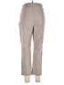 Weekends by Chico's Solid Gray Tan Casual Pants Size Lg (2.5) - photo 2