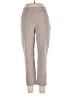 Weekends by Chico's Solid Gray Tan Casual Pants Size Lg (2.5) - photo 1