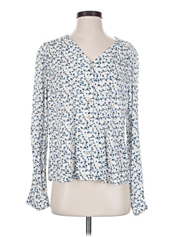 Garnet Hill Long Sleeve Blouse (view 1)