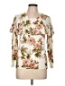 Harlyn Floral Ivory Pullover Sweater Size L - photo 1
