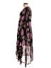 Unbranded 100% Polyester Floral Black Cocktail Dress Size XL - photo 5