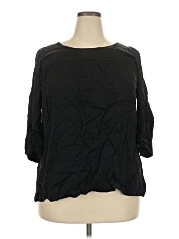 Jigsaw 3/4 Sleeve Blouse (view 1)