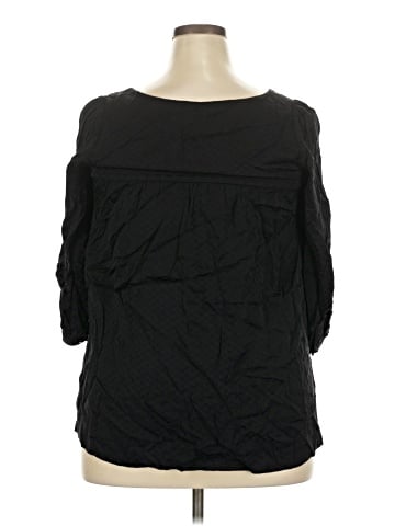 Jigsaw 3/4 Sleeve Blouse (view 2)
