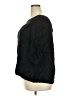 Jigsaw 100% Viscose Black 3/4 Sleeve Blouse Size 18 - photo 5