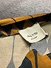 Alysi 100% Viscose Argyle Brown Long Sleeve Blouse Size 8 - photo 7