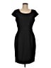 Calvin Klein Solid Black Cocktail Dress Size 8 - photo 1