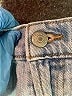 Old Navy Blue Denim Shorts Size 18 - photo 3