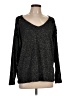 Ambiance Gray Long Sleeve Top Size L - photo 1