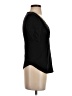 Deletta 100% Cotton Black Short Sleeve Top Size S - photo 4