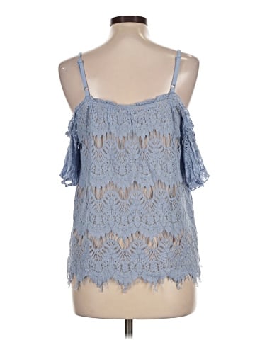 Blue Rain Sleeveless Blouse (view 2)