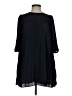 Unbranded Solid Black Blue Casual Dress Size 14 - photo 1