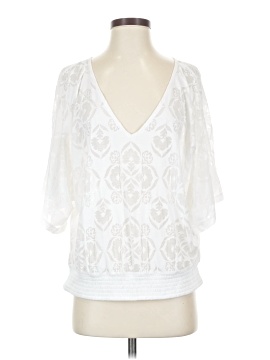 White House Black Market 3/4 Sleeve Blouse (view 1)