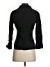 Theory 100% Cotton Black 3/4 Sleeve Button-Down Shirt Size S - photo 2
